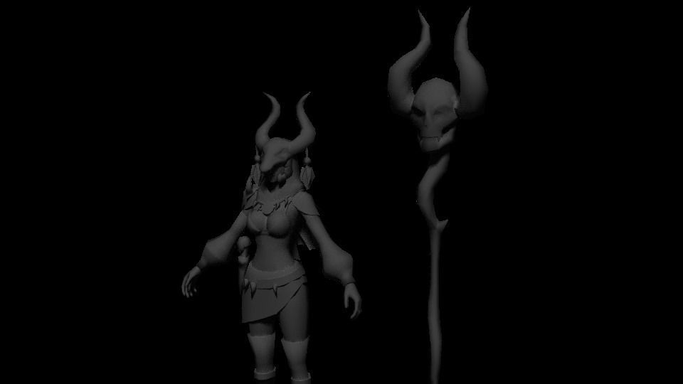 anon proarcdeva rage 3d model Low-poly 3D model_1