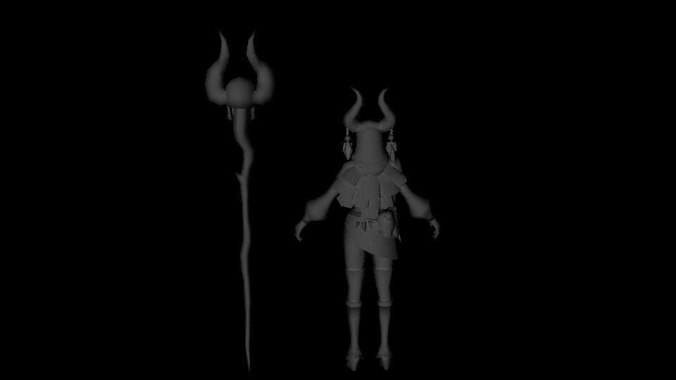 anon proarcdeva rage 3d model Low-poly 3D model_5