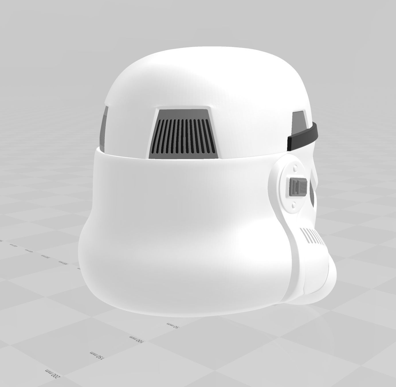 Star Wars Rogue One TK First Imperial Stormtrooper Helmet 3D print model_6
