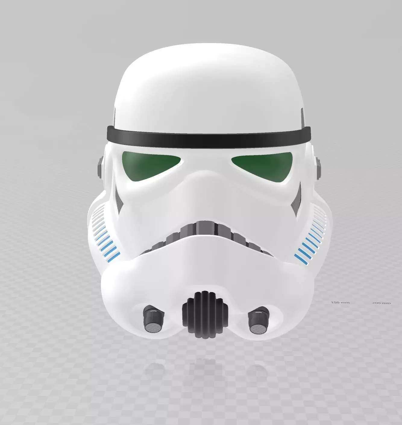Star Wars Rogue One TK First Imperial Stormtrooper Helmet 3D print model_0