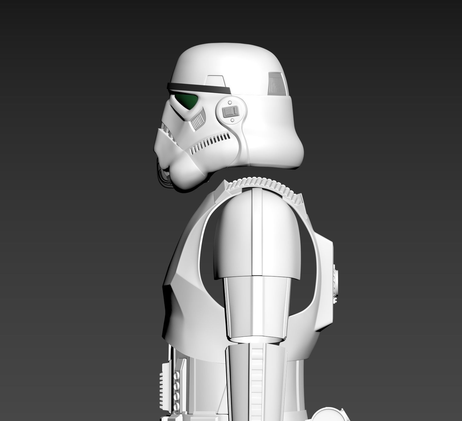 Star Wars Rogue One TK First Imperial Stormtrooper Full Armor 3D print model_3