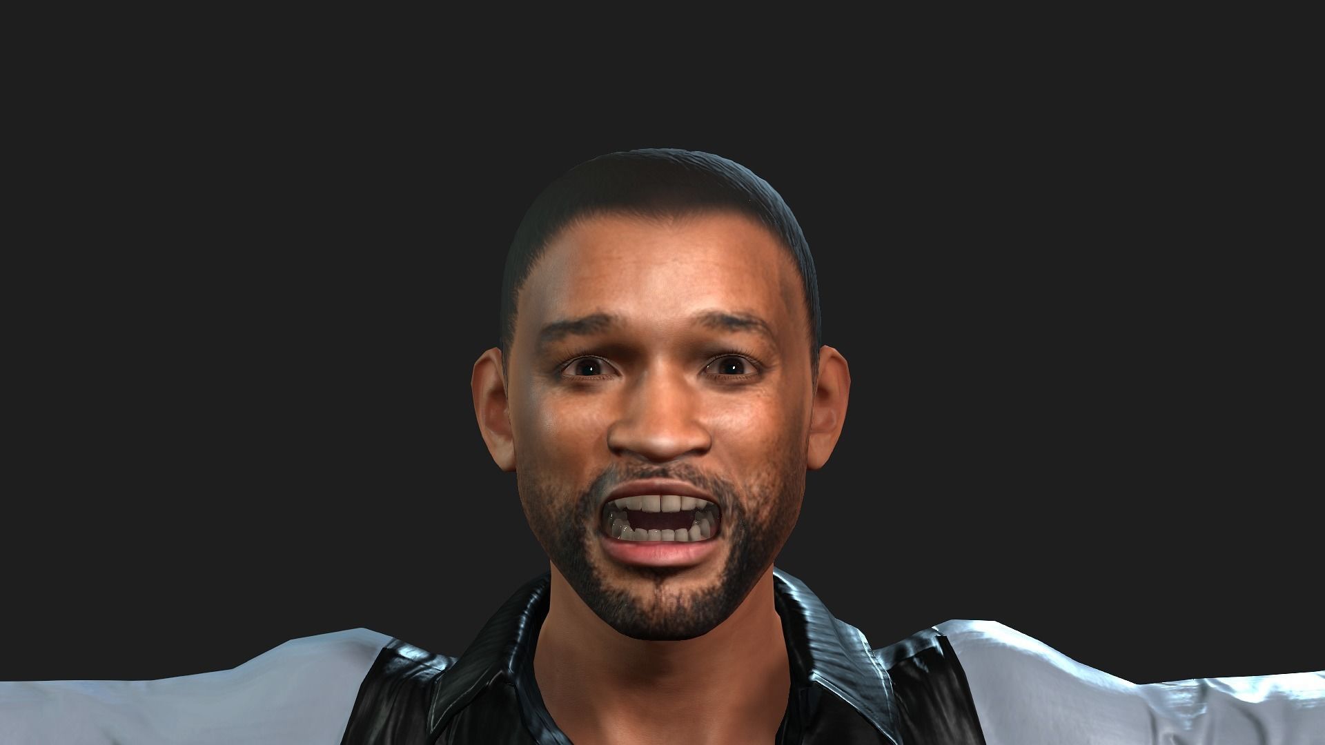 Will Smith  3D Character  3D model Ready for animation 3D model_4