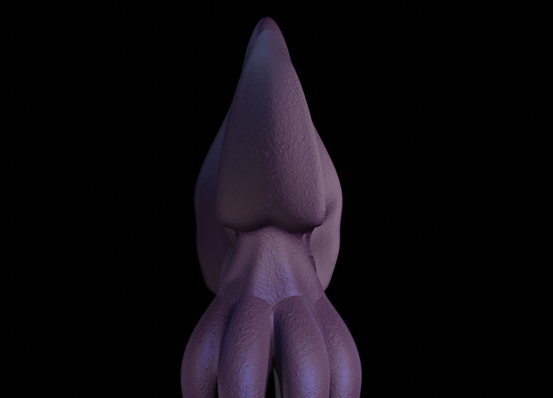 Low Poly Giant Squid Low-poly 3D model_54