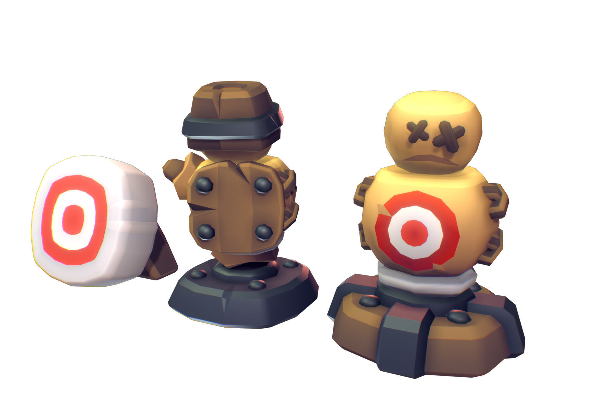 Cube World Bundle - Proto Series Low-poly 3D model_21