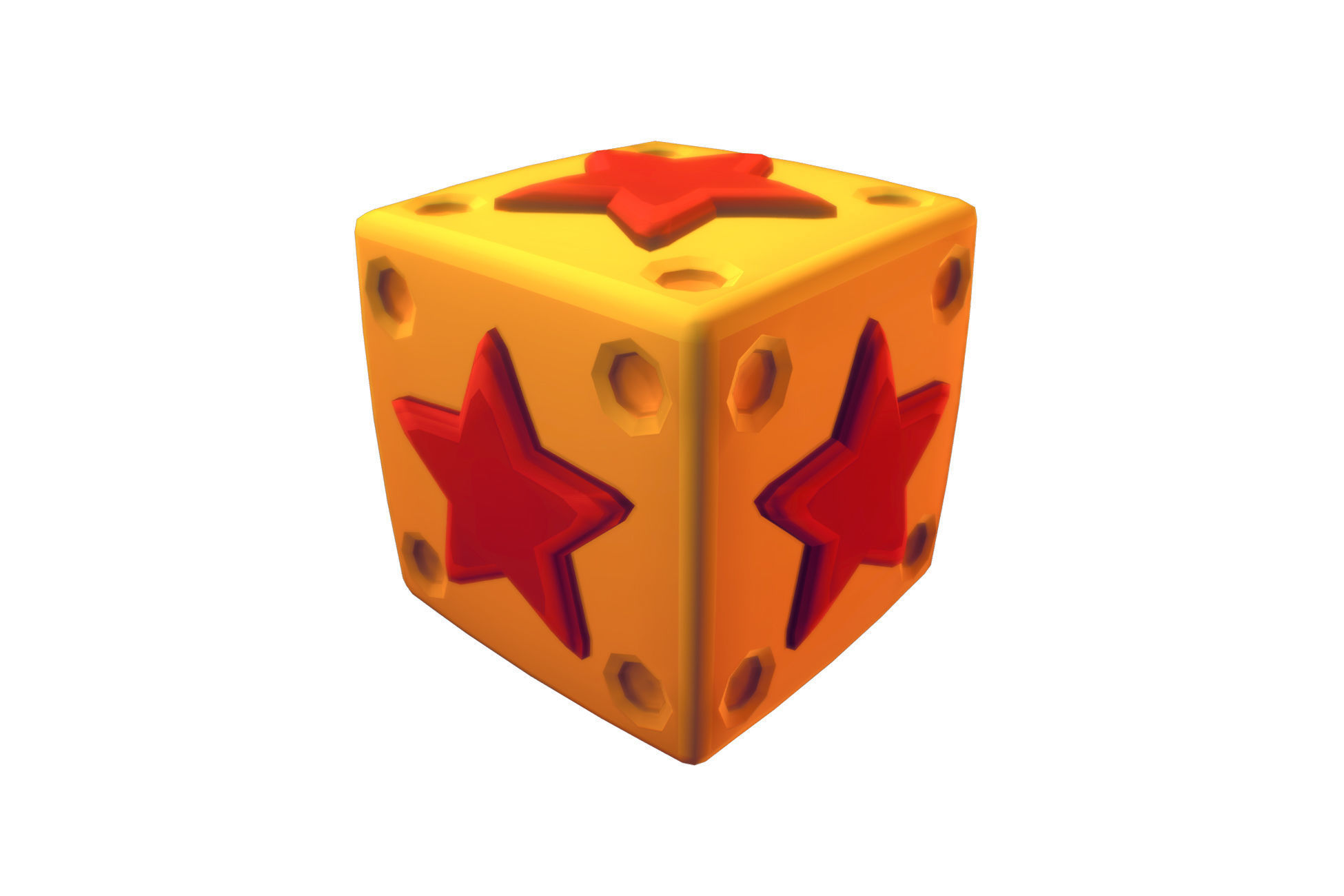 Cube World Bundle - Proto Series Low-poly 3D model_16