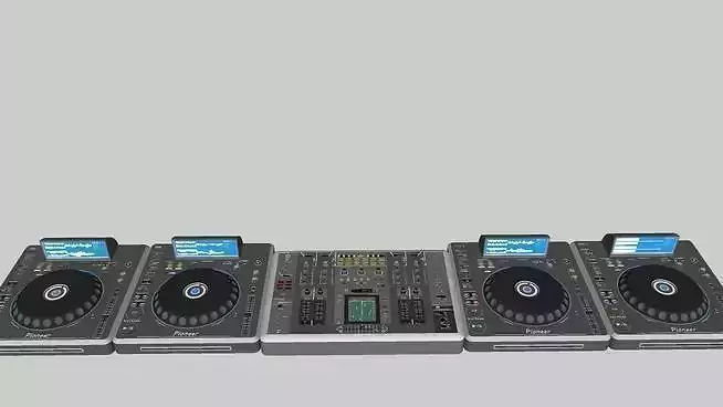 Pionner Decks and mixer