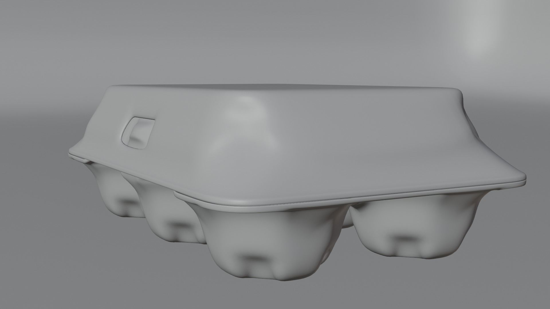 Rigged Egg Box 3D Model Including 6 Easter Eggs Low-poly 3D model_5