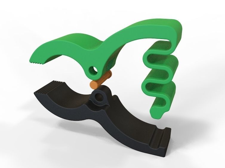 Cloth Clip 3D print model_10