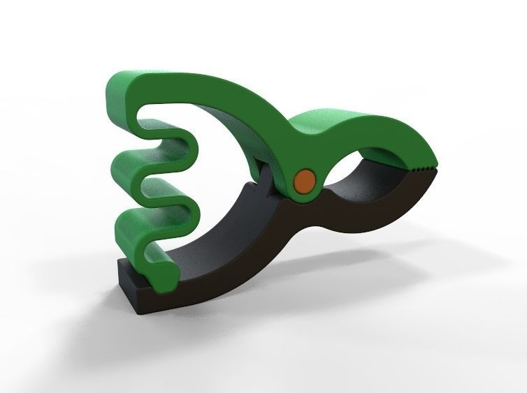 Cloth Clip 3D print model_8