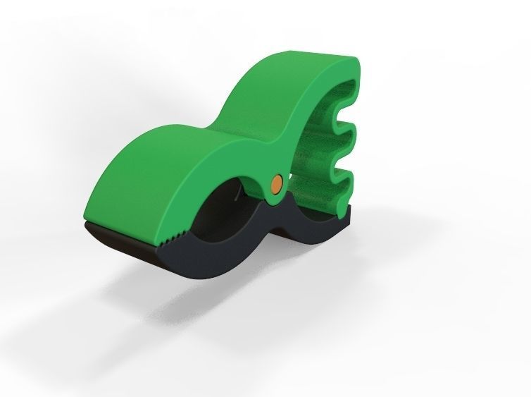 Cloth Clip 3D print model_3