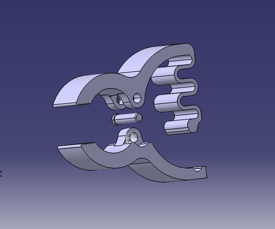 Cloth Clip 3D print model_17