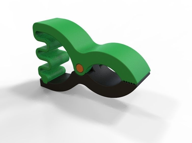 Cloth Clip 3D print model_5