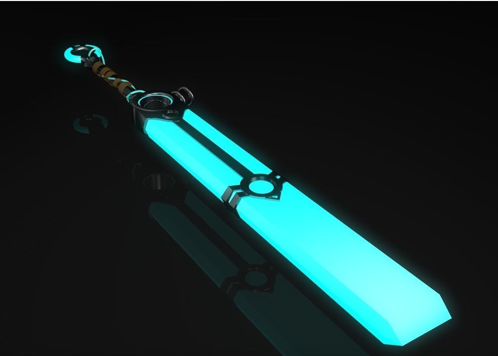 Ekko Sword 3d model 3D model_1