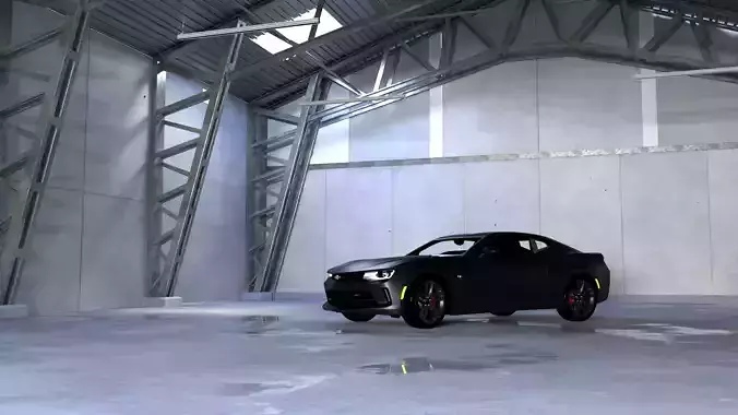 Hangar and Camaro