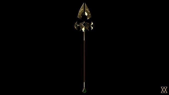 Azir scepter replica  3D model
