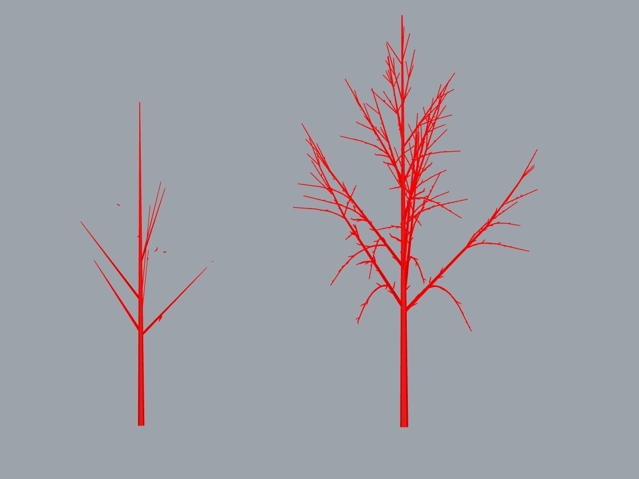 TREE PACK Low-poly 3D model_7