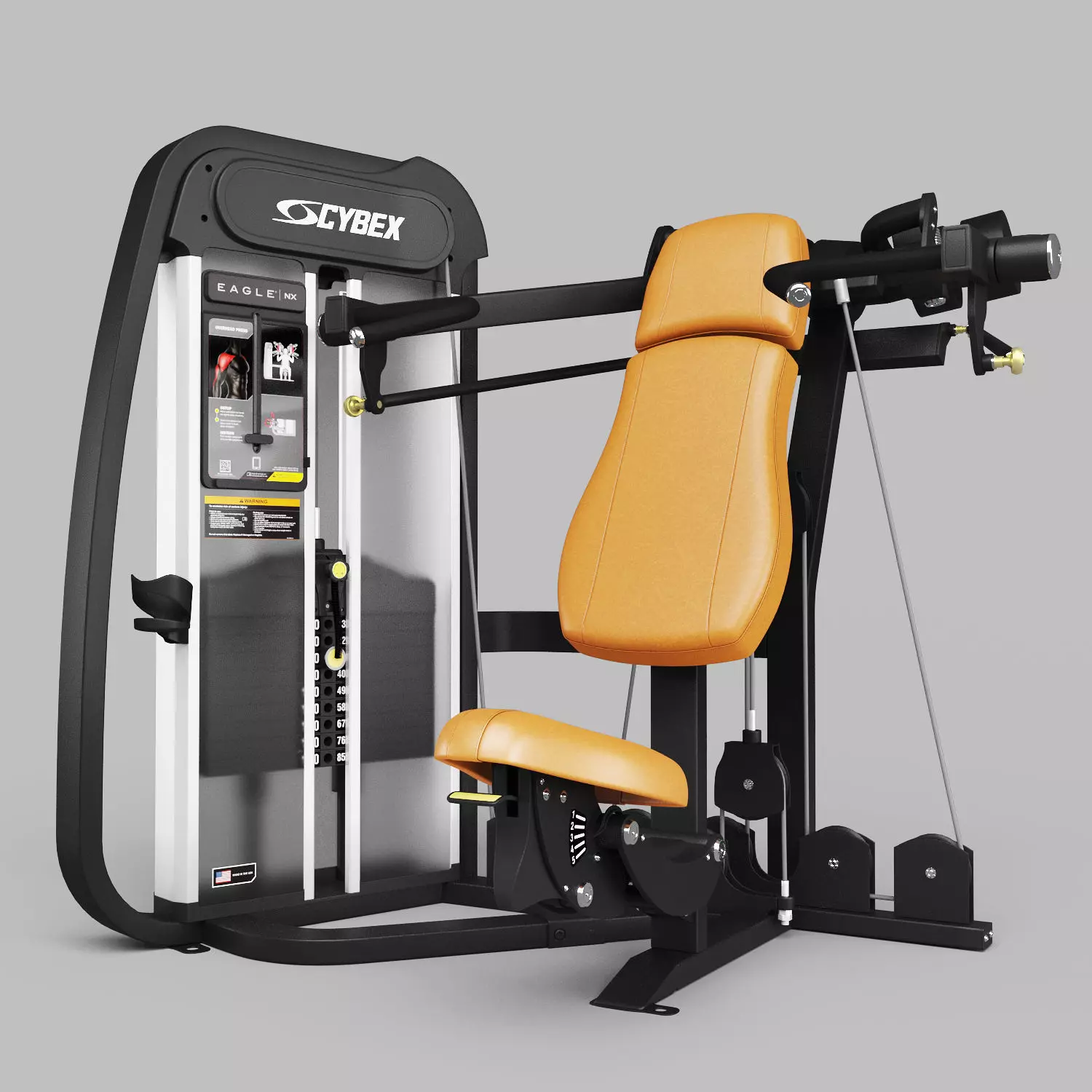 Cybex Strength Training Equipment 3D model_0