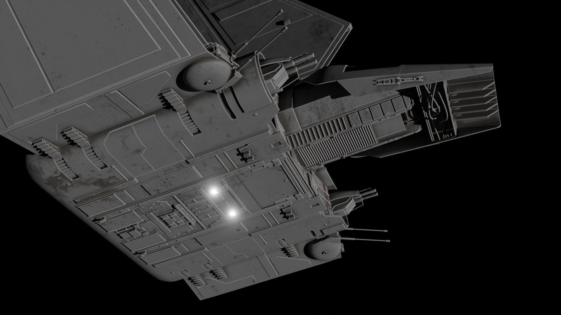 Lambda Shuttle 3D model_5