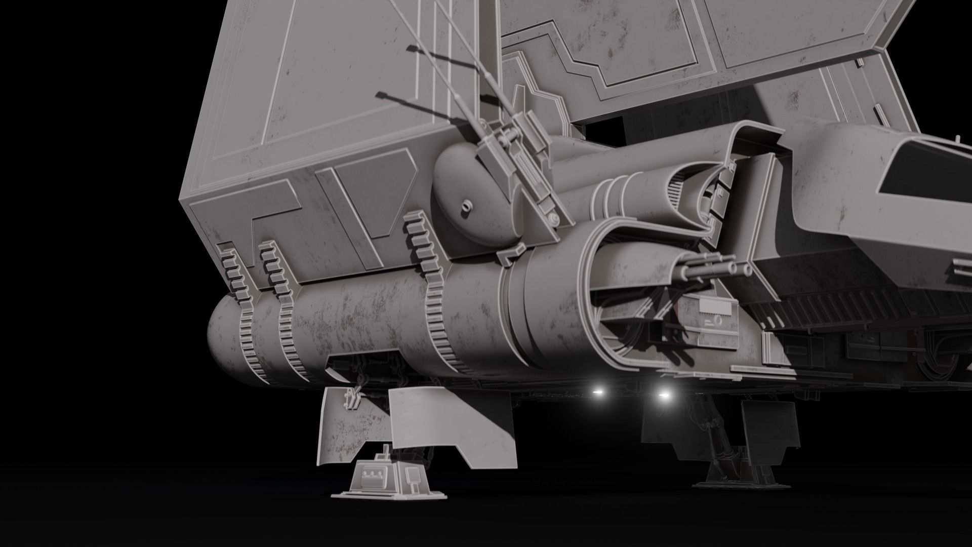 Lambda Shuttle 3D model_8
