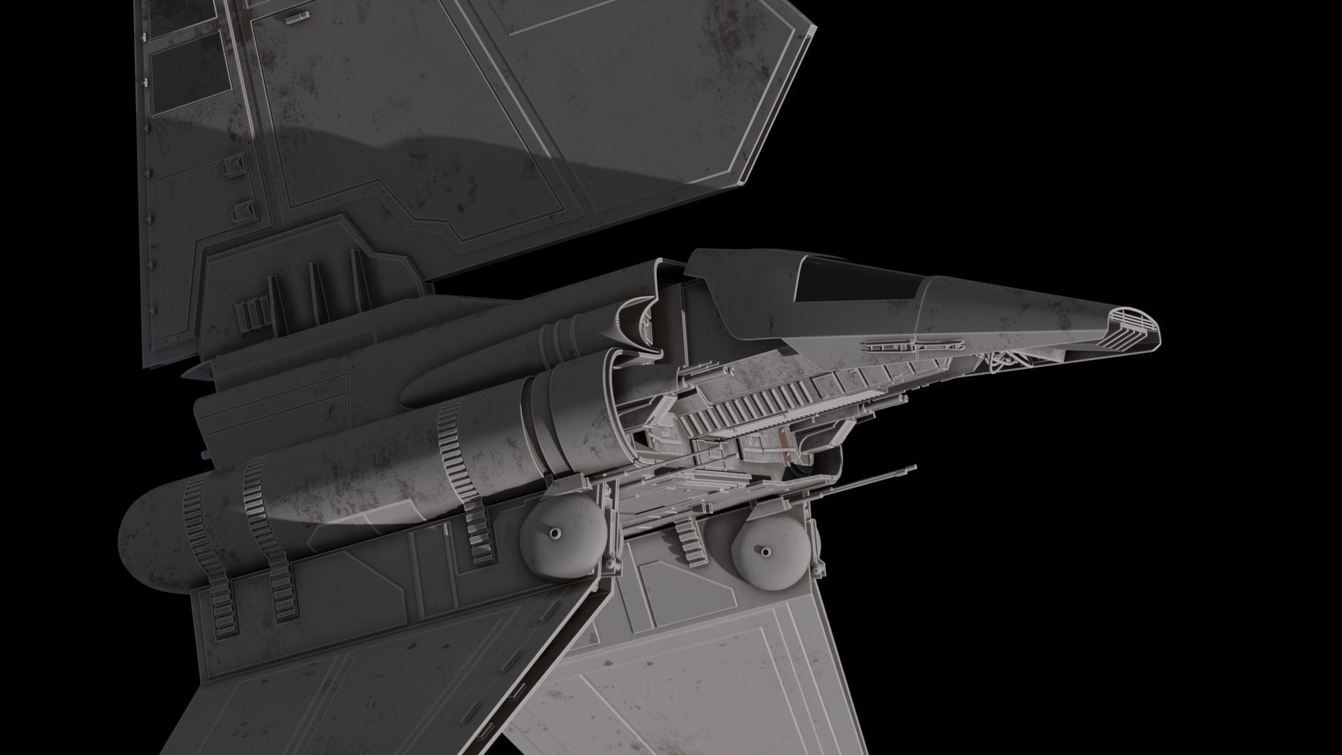 Lambda Shuttle 3D model_11