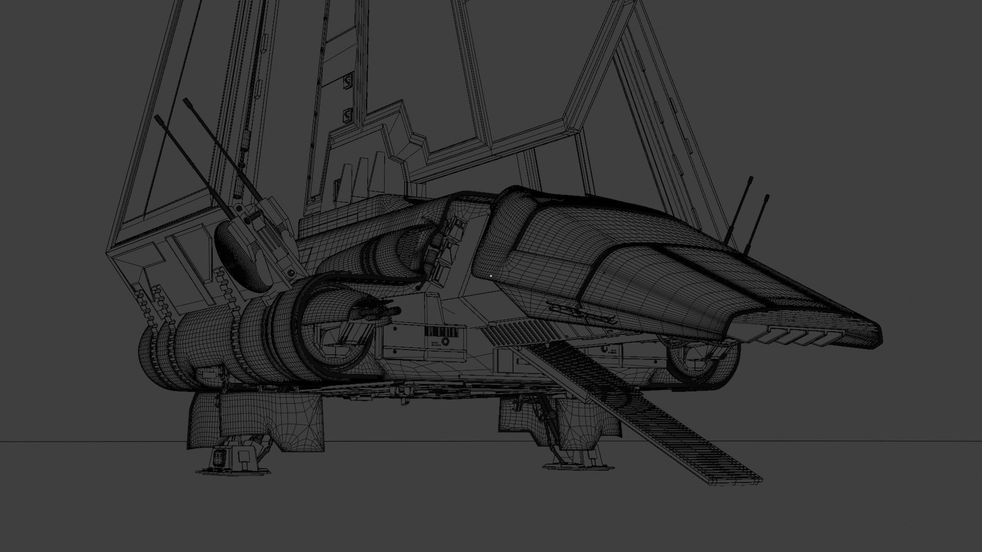 Lambda Shuttle 3D model_12