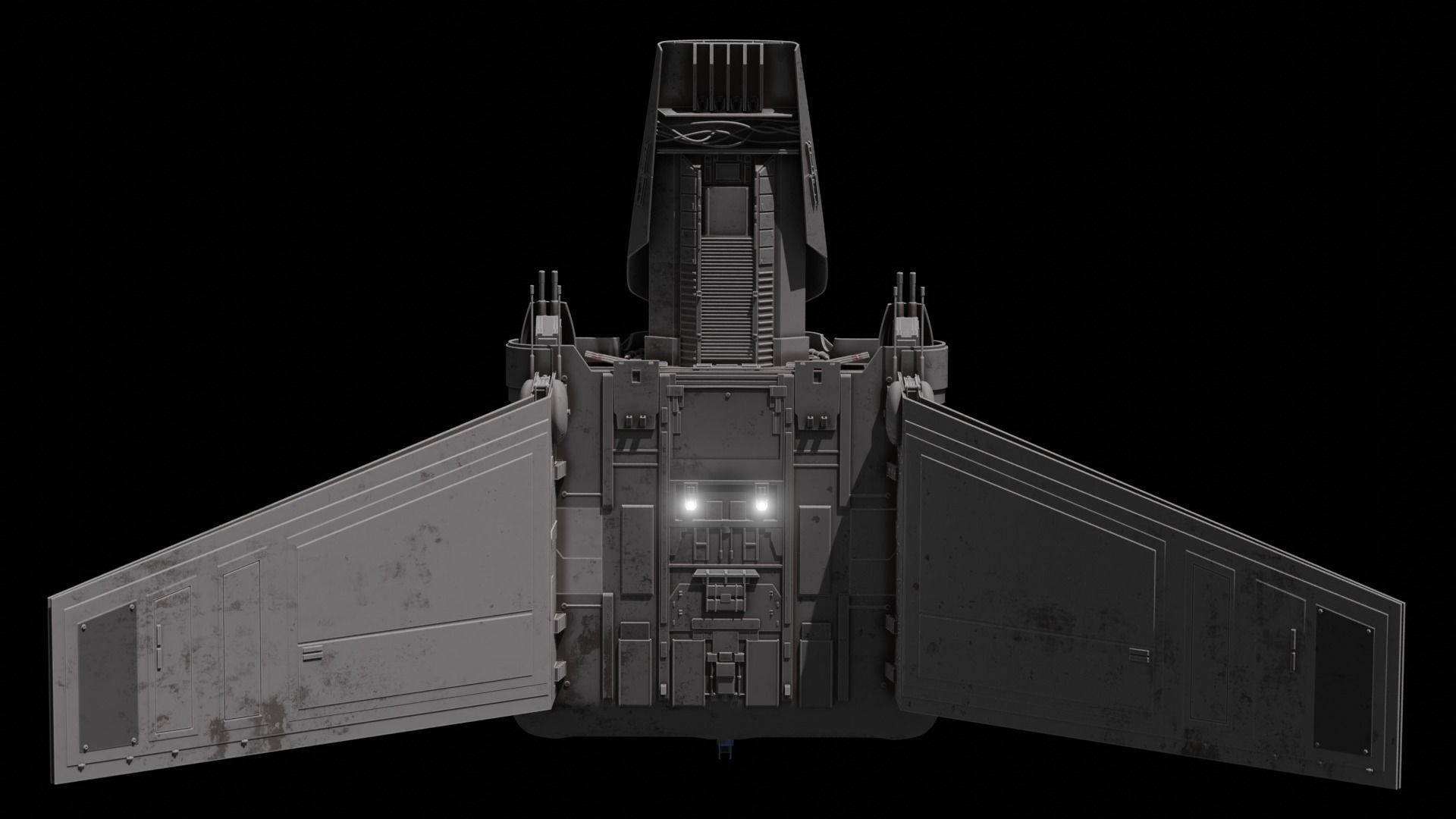 Lambda Shuttle 3D model_10