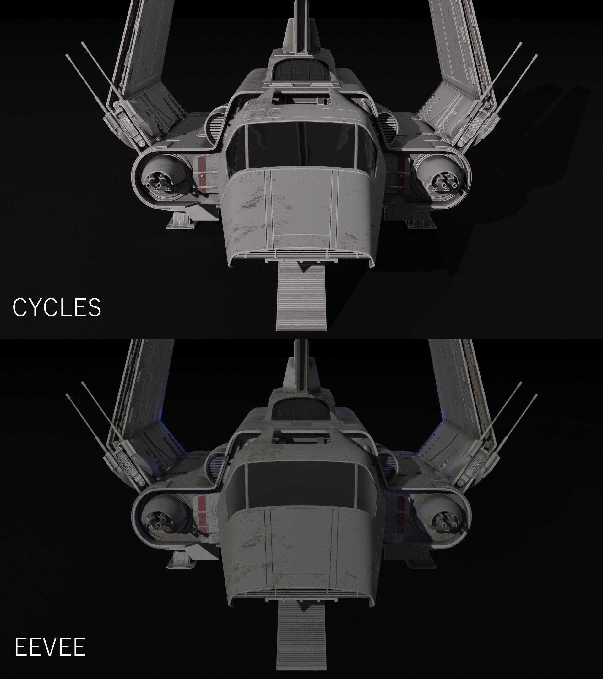 Lambda Shuttle 3D model_6