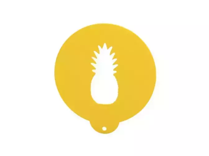 Coffee - Food stencil