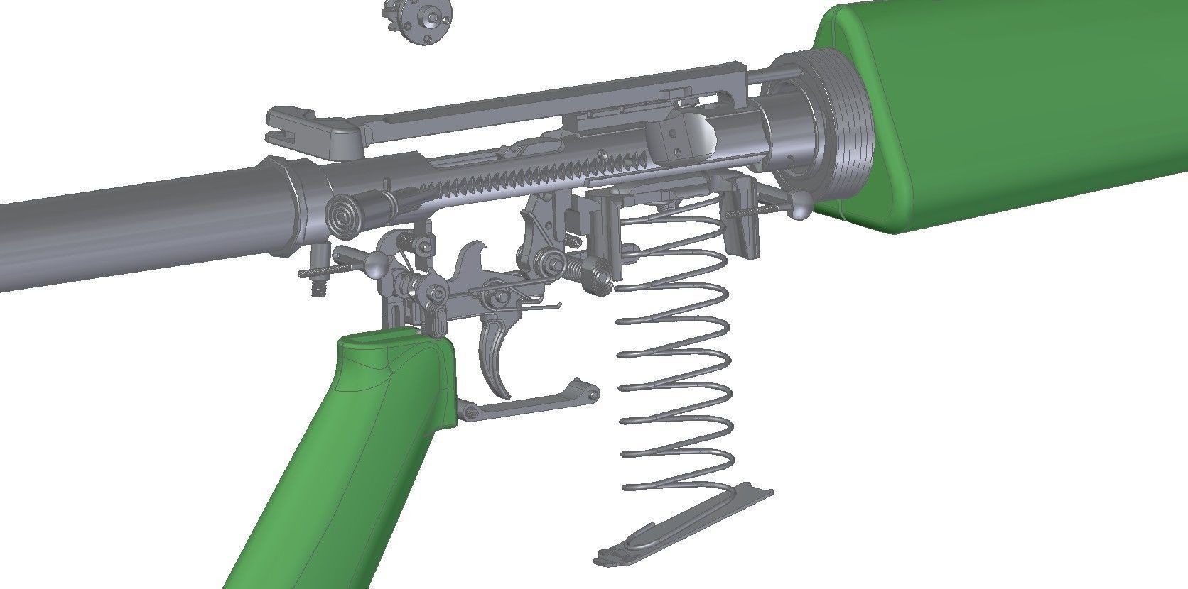 Colt M 16 3D model | CGTrader