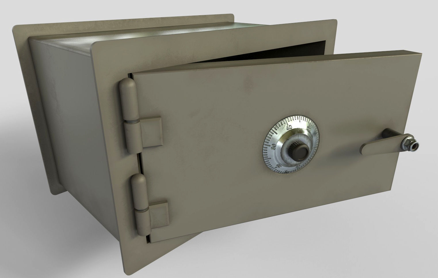 Safe - PBR Game Ready- glTF format included Low-poly 3D model_2