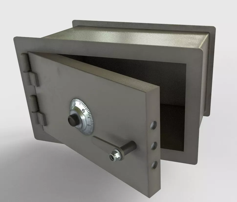 Safe - PBR Game Ready- glTF format included Low-poly 3D model_0