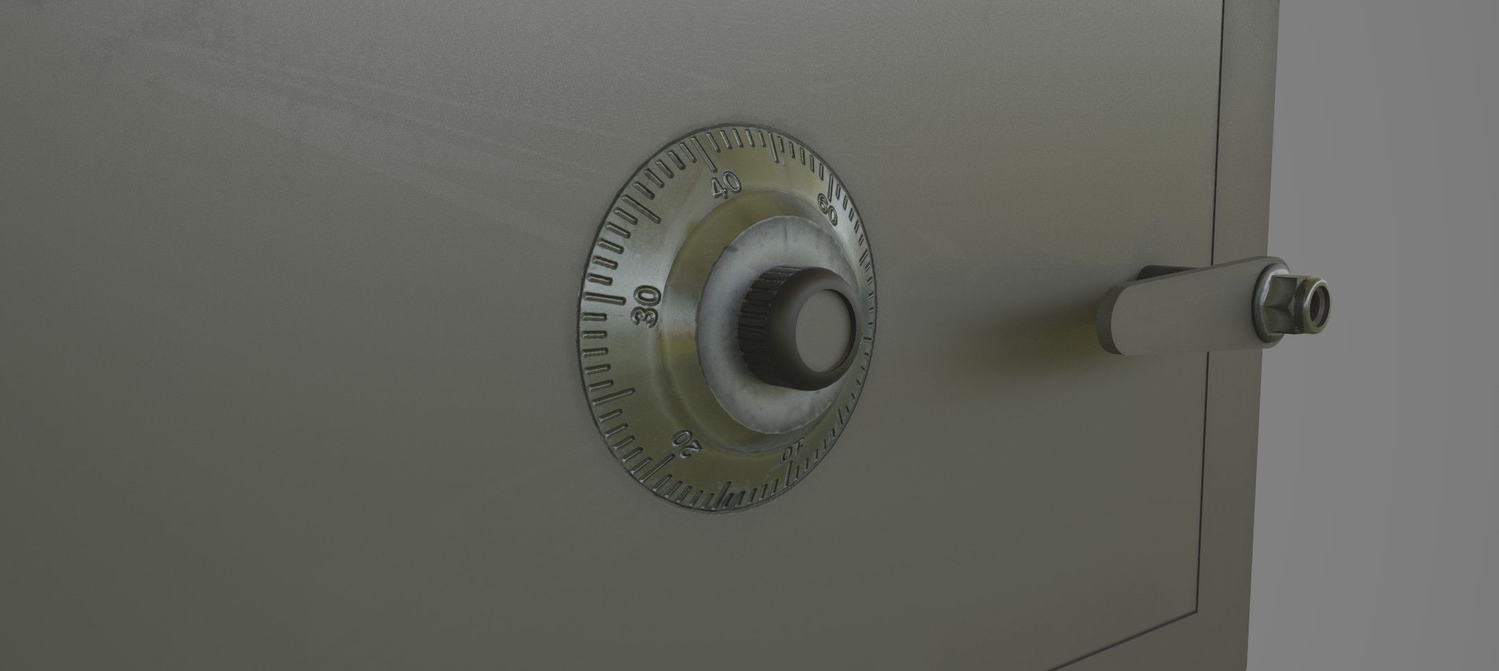 Safe - PBR Game Ready- glTF format included Low-poly 3D model_3