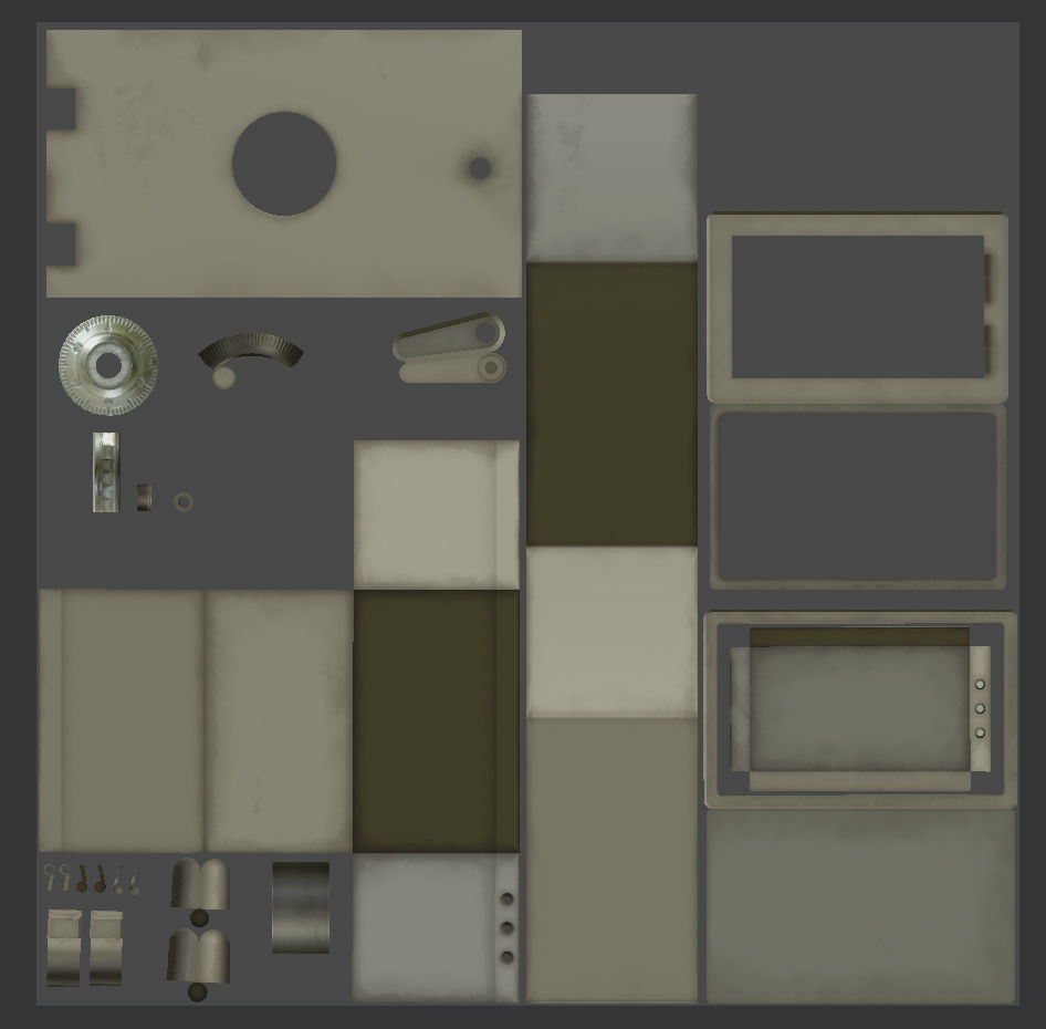 Safe - PBR Game Ready- glTF format included Low-poly 3D model_6