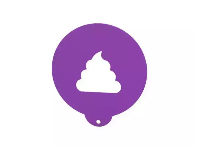 Coffee - Food stencil