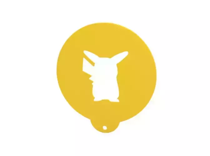 Coffee - Food stencil