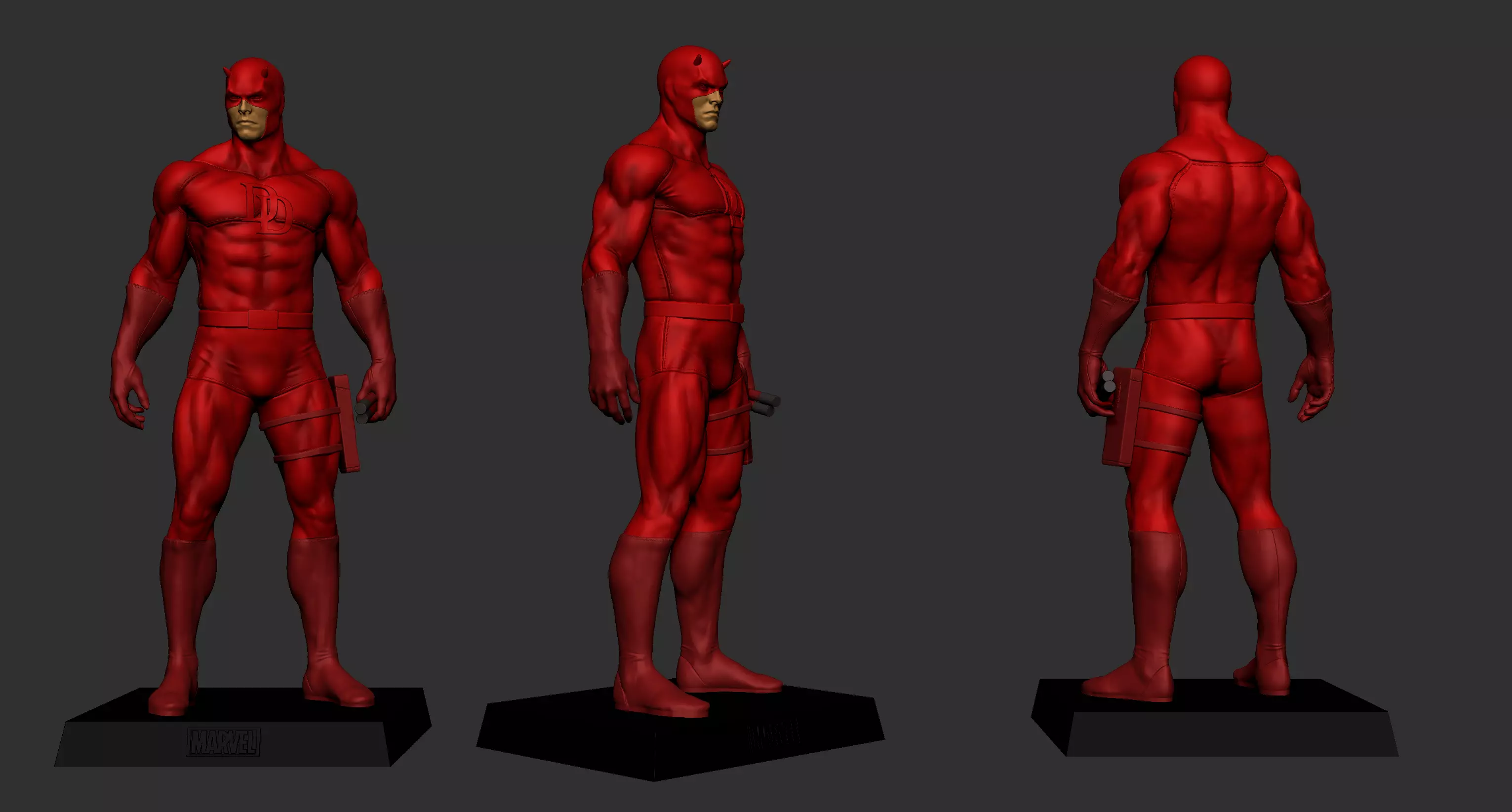 Daredevil Eaglemoss Style 3D print model_0