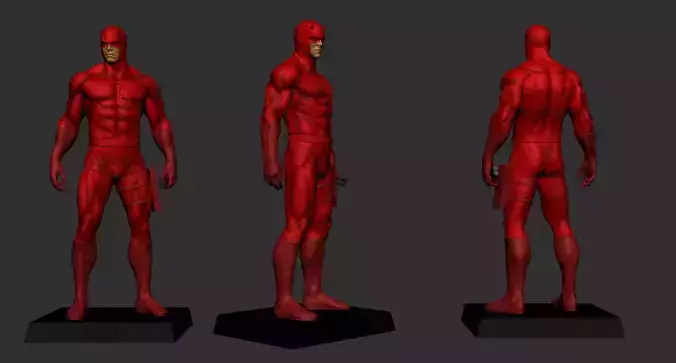 Daredevil Eaglemoss Style 3D print model