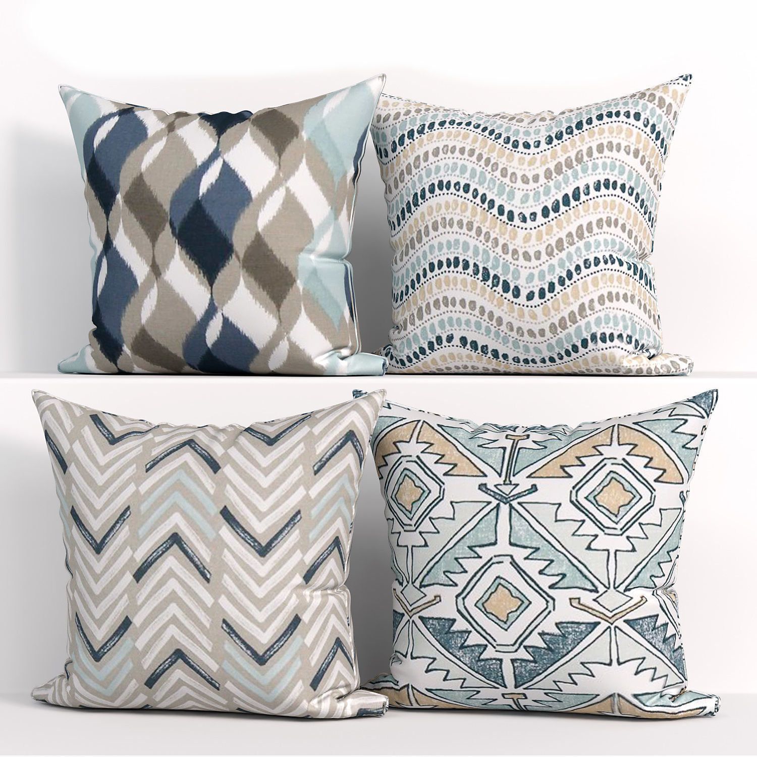 50 Decorative set pillow 250-299 3D model_22