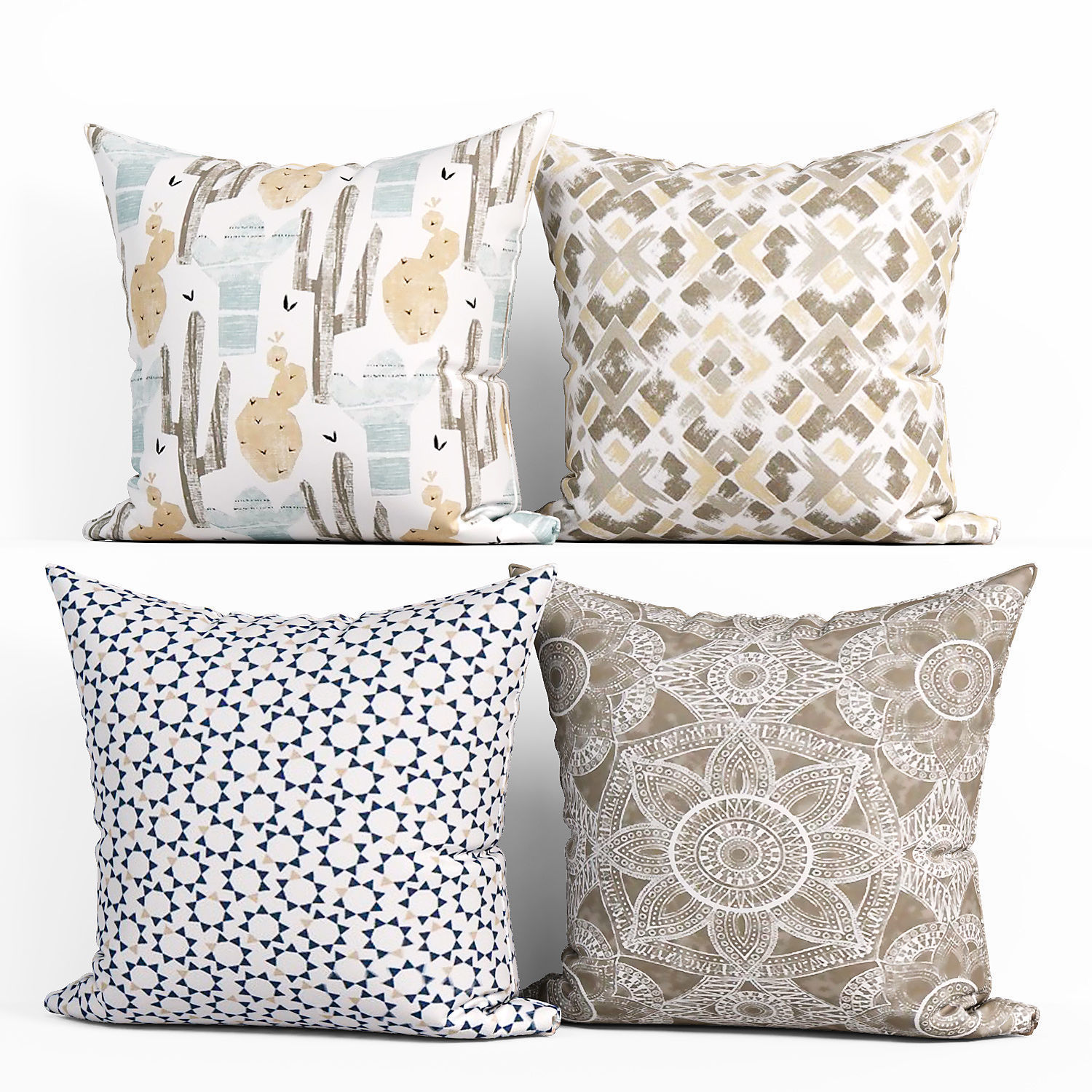 50 Decorative set pillow 250-299 3D model_23