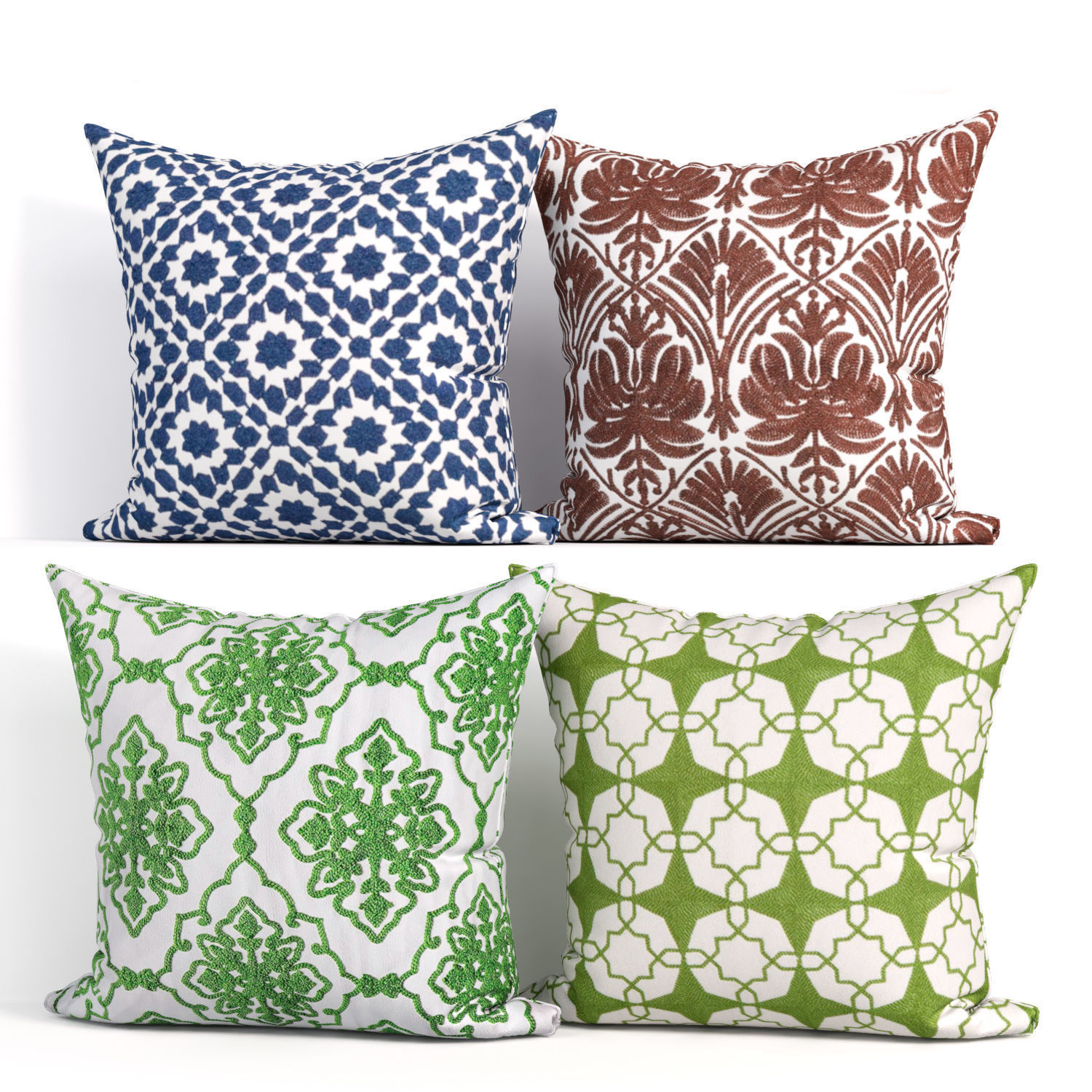 50 Decorative set pillow 250-299 3D model_6