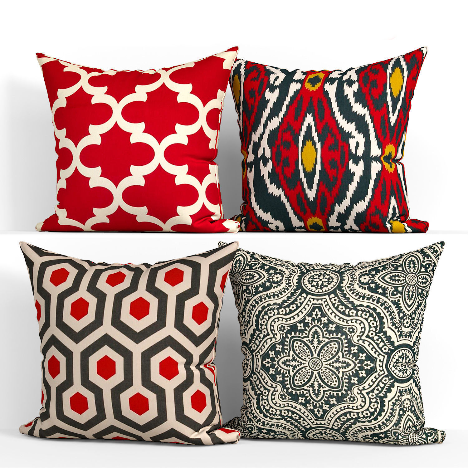 50 Decorative set pillow 250-299 3D model_25