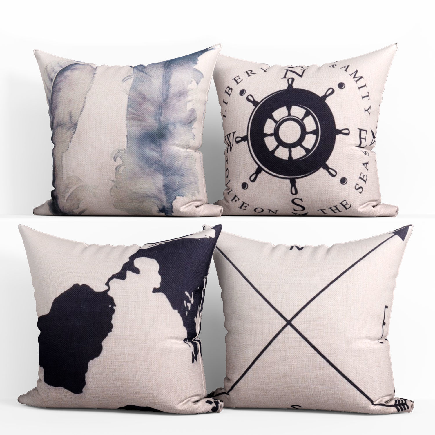 50 Decorative set pillow 250-299 3D model_46