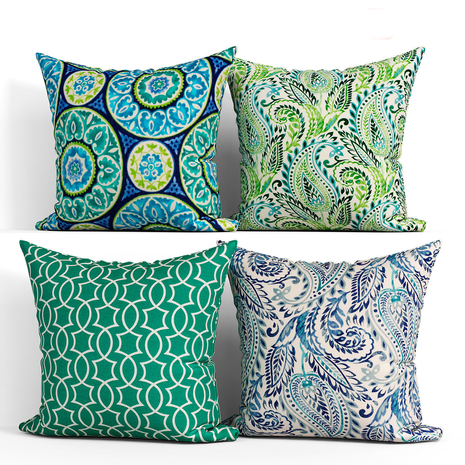 50 Decorative set pillow 250-299 3D model_35