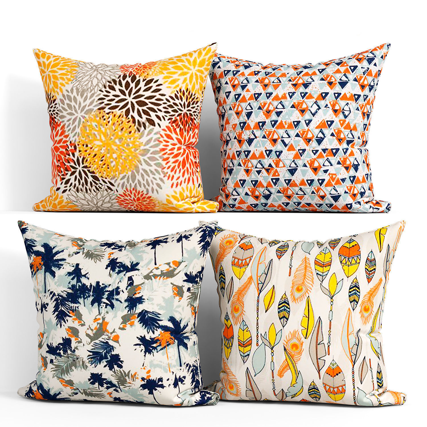 50 Decorative set pillow 250-299 3D model_29