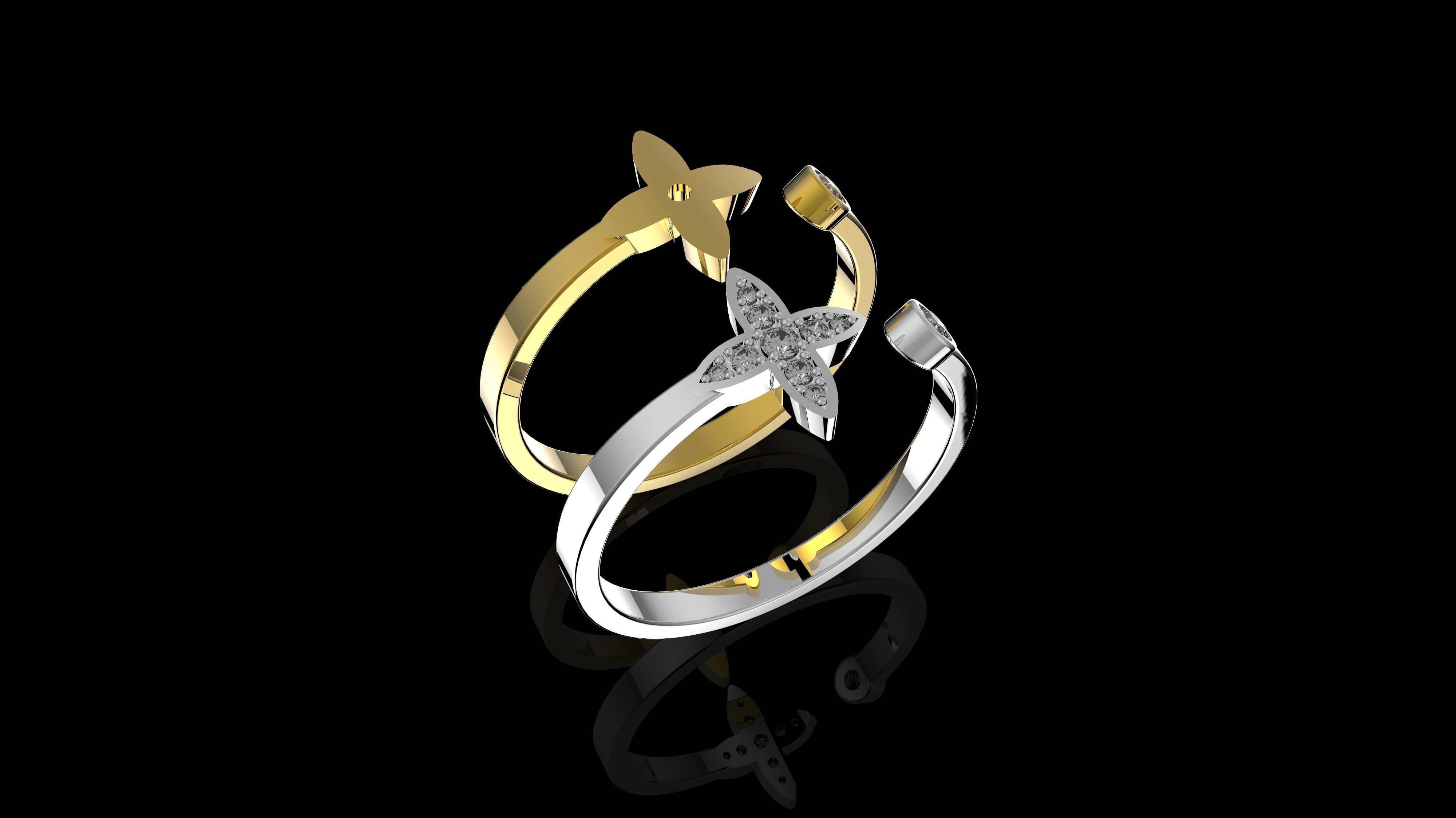 M RINGS N80 3D print model_1