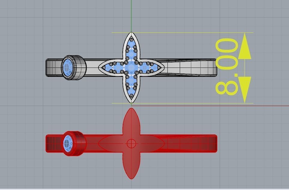 M RINGS N80 3D print model_4