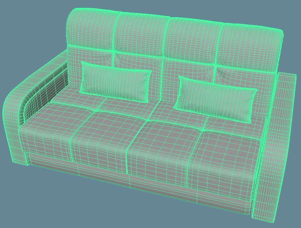 Spar Sofa 3D model_3
