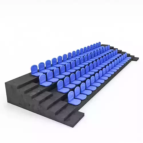 3D Turbine Model seats in auditorium