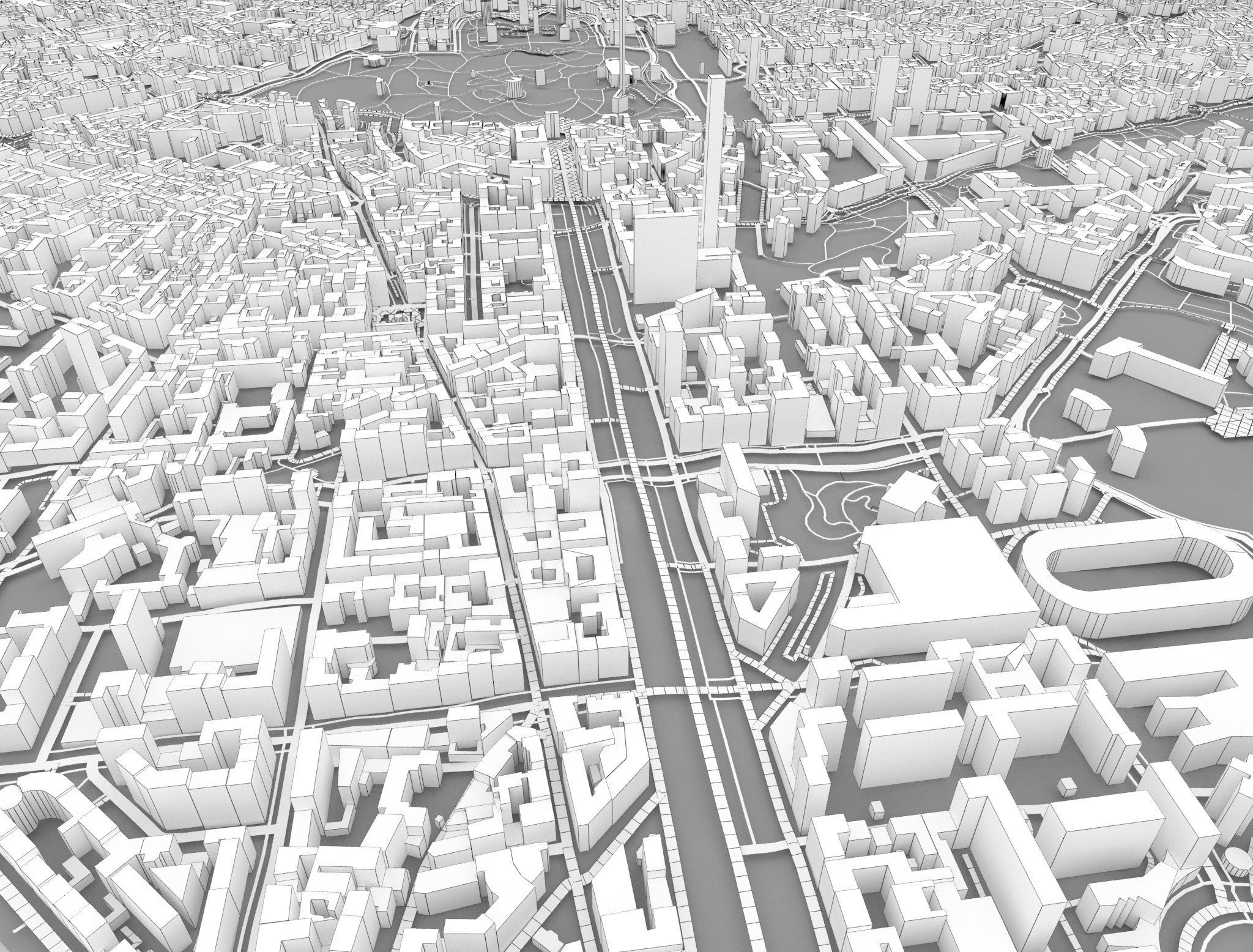 Milan Italy 3D model_3