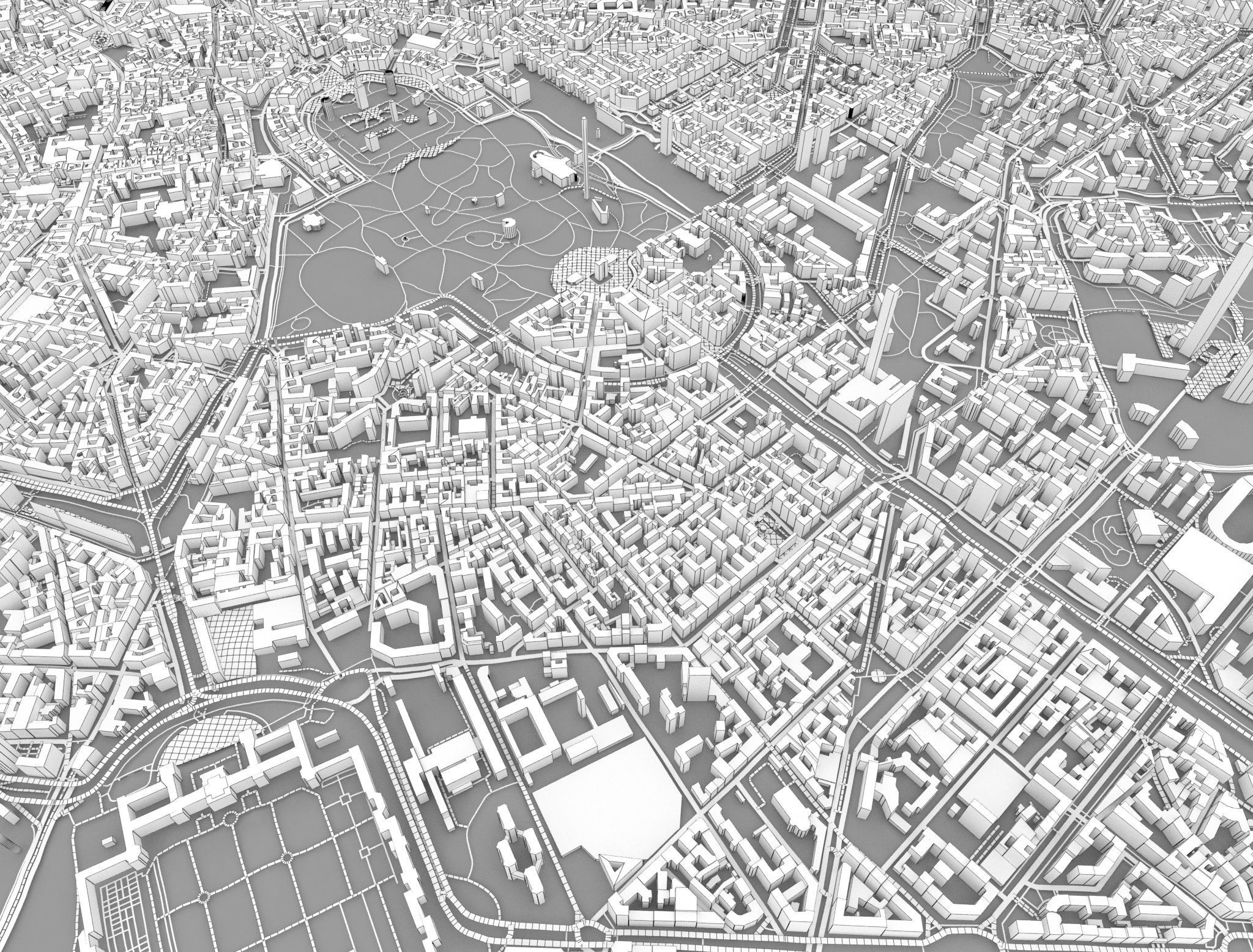 Milan Italy 3D model_5